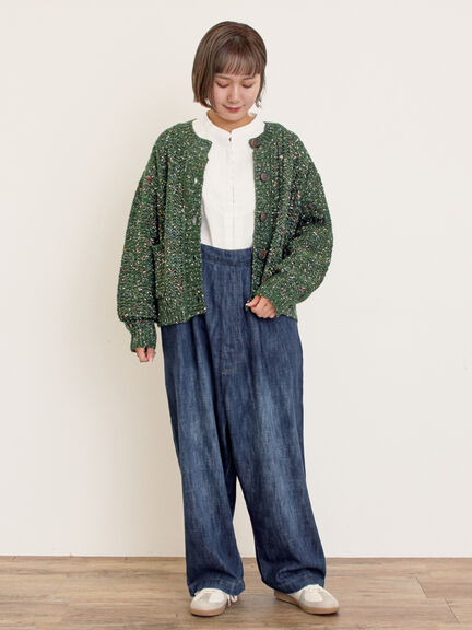 ◎袖刺繍ブラウス(オフホワイト/ブラック/ベージュ)|Samansa Mos2(サマンサ モスモス)通販