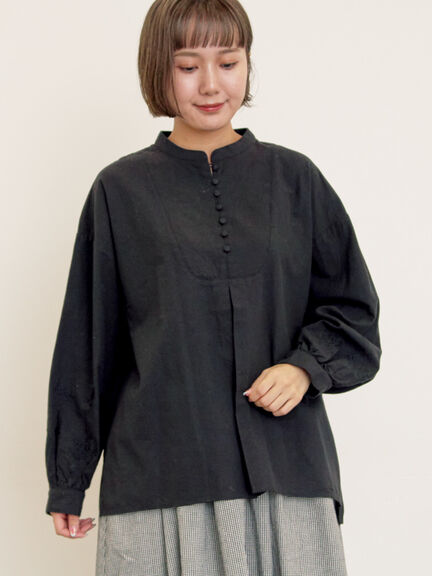 ◎袖刺繍ブラウス(オフホワイト/ブラック/ベージュ)|Samansa Mos2(サマンサ モスモス)通販