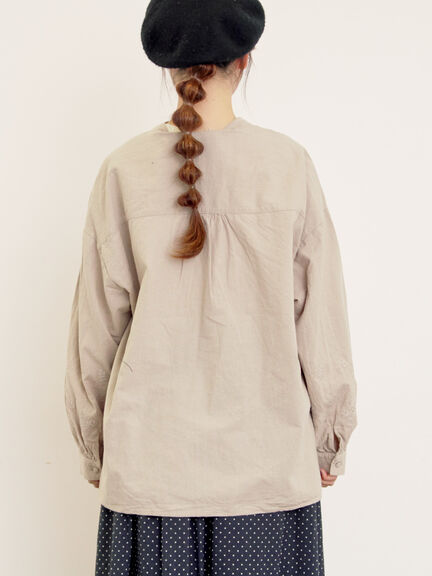 ◎袖刺繍ブラウス(オフホワイト/ブラック/ベージュ)|Samansa Mos2(サマンサ モスモス)通販