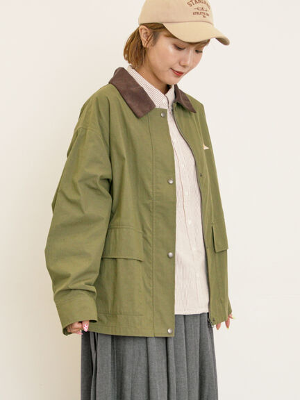 【KELTY×Samansa Mos2】ハンティングジャケット(ブラック/ベージュ/カーキ)|Samansa Mos2(サマンサ モスモス)通販