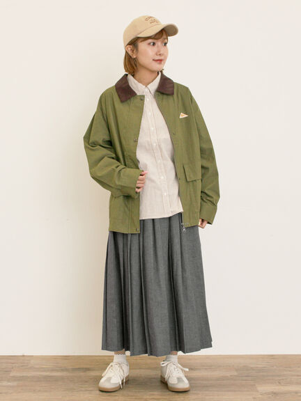 【KELTY×Samansa Mos2】ハンティングジャケット(ブラック/ベージュ/カーキ)|Samansa Mos2(サマンサ モスモス)通販