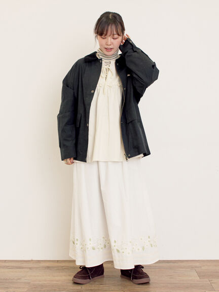 【KELTY×Samansa Mos2】ハンティングジャケット(ブラック/ベージュ/カーキ)|Samansa Mos2(サマンサ モスモス)通販