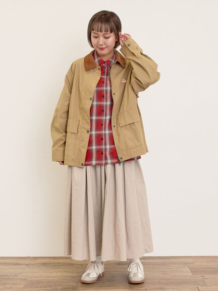 【KELTY×Samansa Mos2】ハンティングジャケット(ブラック/ベージュ/カーキ)|Samansa Mos2(サマンサ モスモス)通販