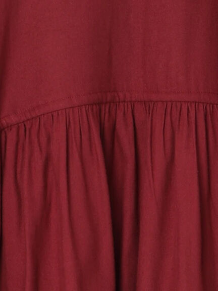 前後2WAYドロストチュニック(チャコールグレー/ボルドー/ベージュ)|Samansa Mos2(サマンサ モスモス)通販