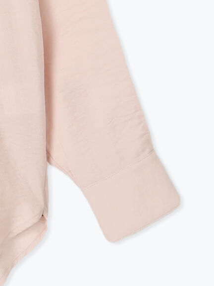 シャイニースパンドルマンシャツ《2025spring catalog item》(オフホワイト/ピンク/ミント)|Te chichi(テチチ)通販