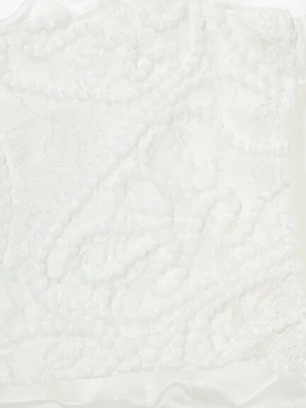 【Atelier Sucre】ロープ刺繍レースキャミブラウス《2025spring catalog item》(オフホワイト)|Te chichi(テチチ)通販