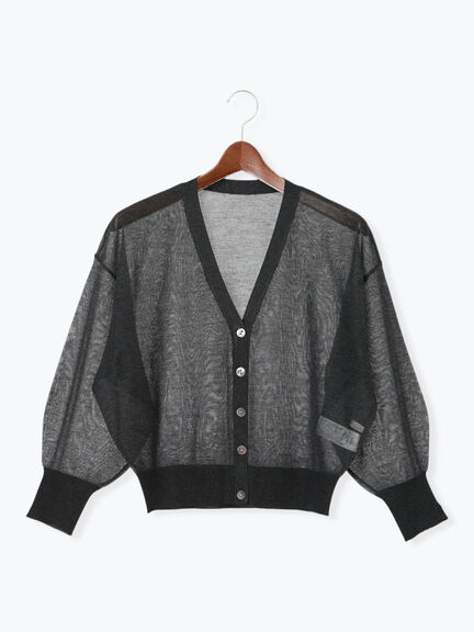 Levita14GVネックカーディガン(グレー/チャコールグレー/カーキ)|Te chichi(テチチ)通販