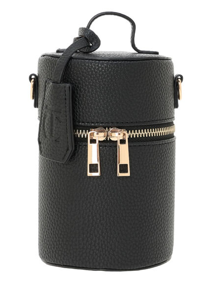 キーチャーム付きミニバニティ(ブラック/モカ)|Te chichi(テチチ)通販