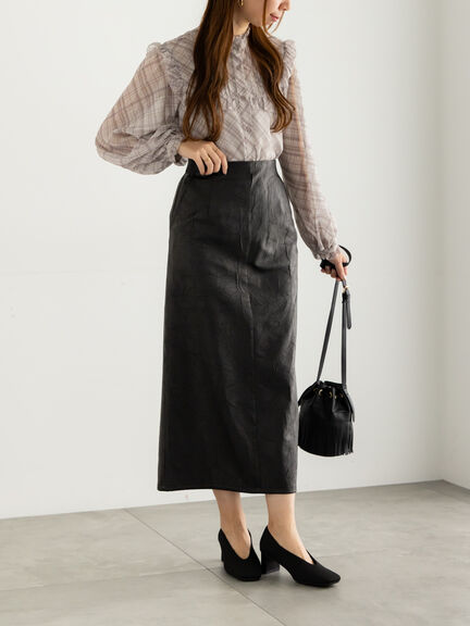 フリンジミニショルダーポシェット(ブラック/ブラウン)|Te chichi(テチチ)通販