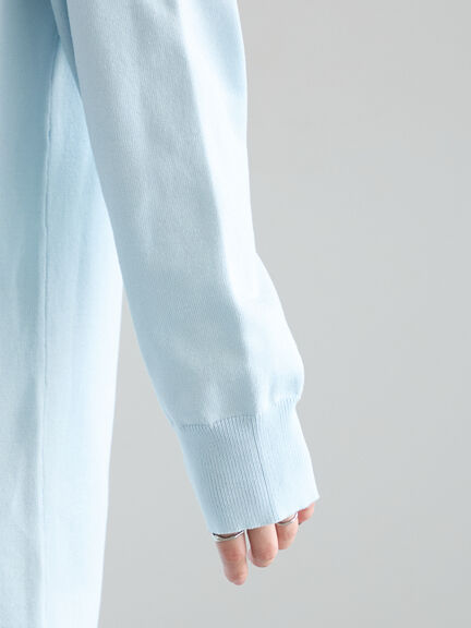 ニットポロワンピース《2025Autumn catalog vol.2 item》(チャコールグレー/ベージュ/ブルー)|Te chichi(テチチ)通販