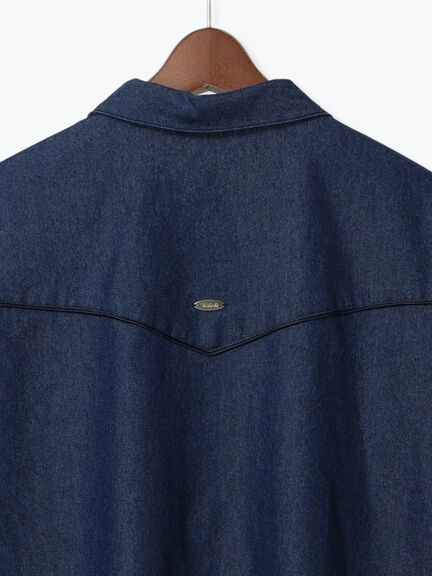 ウエスタンディティールシャツ《2025Autumn catalog item》(オフホワイト/ブルー)|Te chichi(テチチ)通販