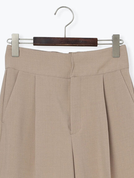 バックレースアップロングパンツ《2025Autumn catalog vol.2 item》(チャコールグレー/ベージュ)|Te chichi(テチチ)通販