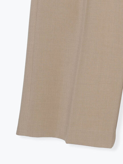 バックレースアップロングパンツ《2025Autumn catalog vol.2 item》(チャコールグレー/ベージュ)|Te chichi(テチチ)通販