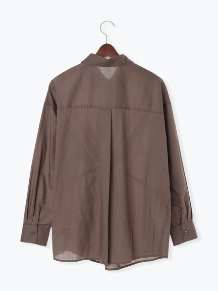 ツイストデザインシャツ《2025Autumn catalog vol.2 item》(オフホワイト/ブラウン/カーキ)|Te chichi(テチチ)通販