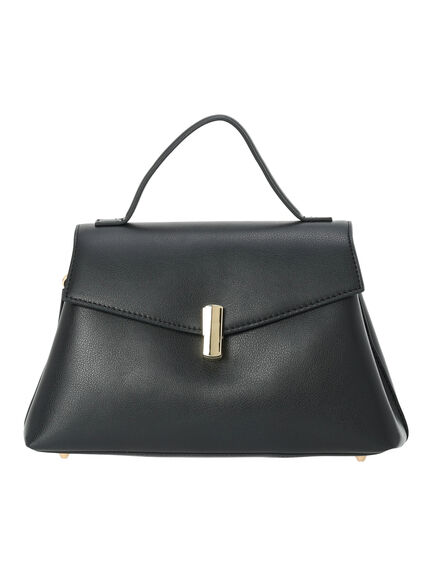 メタルポイントミニハンドバッグ(ブラック/ブラウン)|Te chichi(テチチ)通販