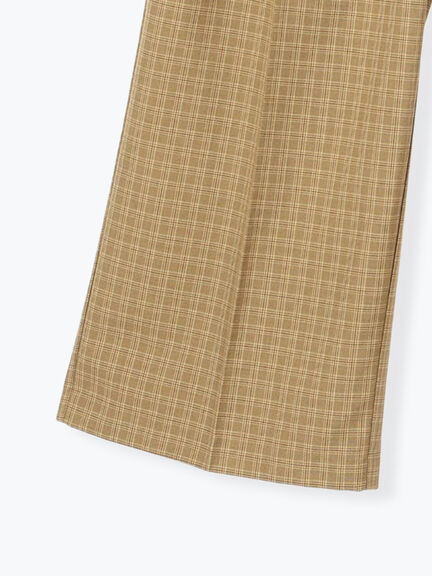 ワイドスラックス(セットアップ可)《2025Autumn catalog vol.2 item》(チャコールグレー/ベージュ)|Te chichi(テチチ)通販