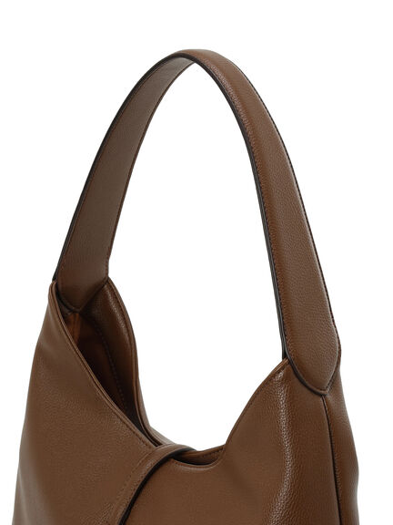 ビットポイントワンショルダーBAG(ブラック/ブラウン)|Te chichi(テチチ)通販