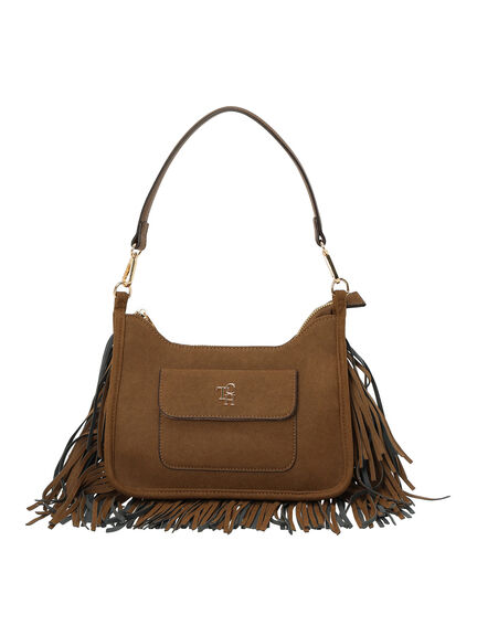 フリンジワンショルダーBAG(グレー/ベージュ)|Te chichi(テチチ)通販