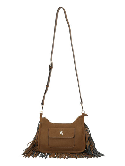 フリンジワンショルダーBAG(グレー/ベージュ)|Te chichi(テチチ)通販