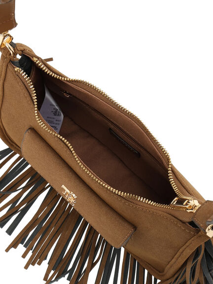 フリンジワンショルダーBAG(グレー/ベージュ)|Te chichi(テチチ)通販