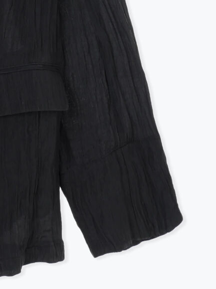 リンクルライトテーラードジャケット(ブラック/ブラウン)|Te chichi(テチチ)通販