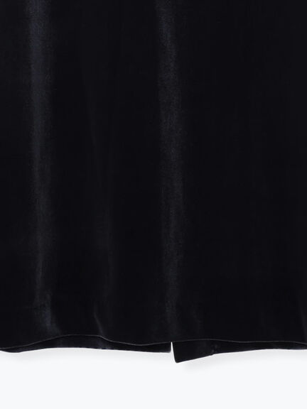 ベロアナロースカート《2025Autumn catalog vol.2 item》(グレー/ピンク/ネイビー)|Te chichi(テチチ)通販