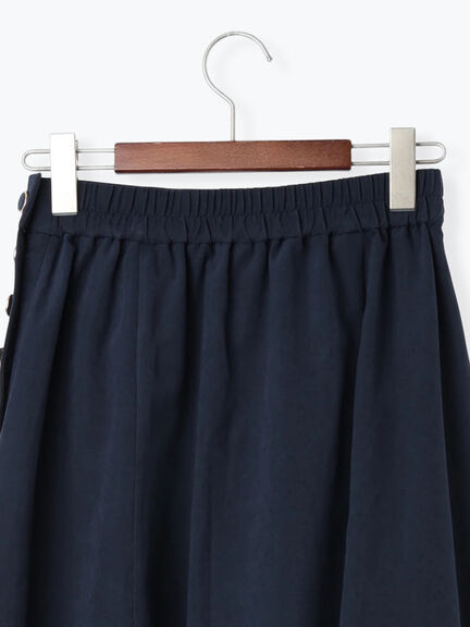 サイドボタンピーチフレアスカート(グレー/グリーン/ネイビー)|Te chichi(テチチ)通販