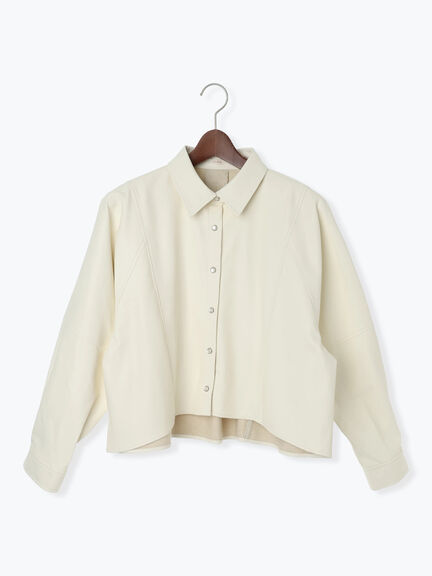 ファブリックアソートクロップトシャツ《2025Autumn catalog vol.2 item》(オフホワイト/ブラック/ブラウン)|Te chichi(テチチ)通販