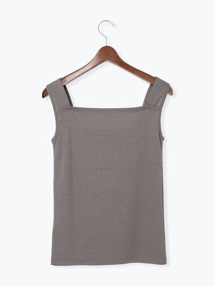 シアー切替タンクトップ(グレー/ブラック/クリーム)|Te chichi(テチチ)通販