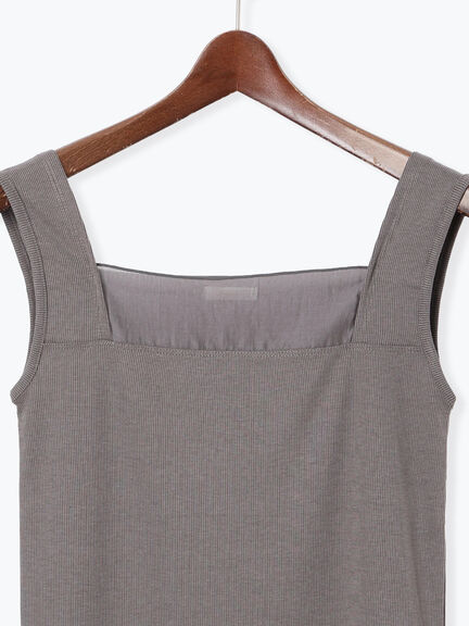 シアー切替タンクトップ(グレー/ブラック/クリーム)|Te chichi(テチチ)通販