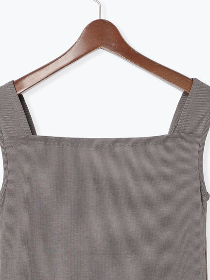 シアー切替タンクトップ(グレー/ブラック/クリーム)|Te chichi(テチチ)通販