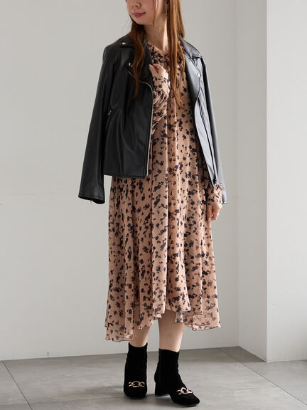 レザーダブルライダースジャケット(ブラック)|Te chichi(テチチ)通販