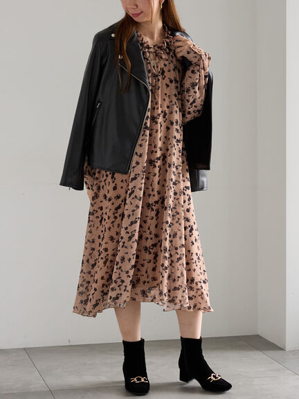 レザーダブルライダースジャケット(ブラック)|Te chichi(テチチ)通販