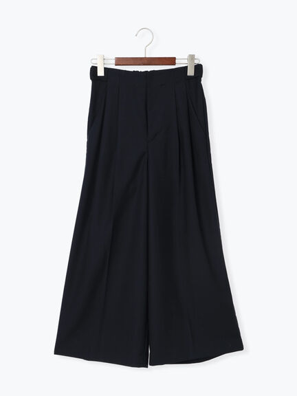 パターンアソートワイドクロップトパンツ(チャコールグレー/ブラウン/ネイビー)|Te chichi(テチチ)通販