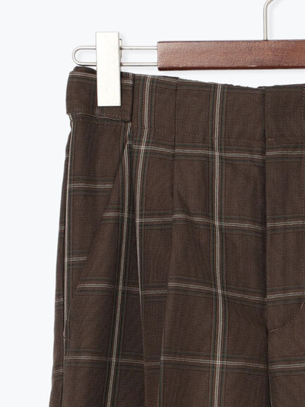 パターンアソートワイドクロップトパンツ(チャコールグレー/ブラウン/ネイビー)|Te chichi(テチチ)通販