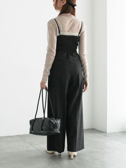 ベアオールインワン(ブラック/ベージュ)|Te chichi(テチチ)通販