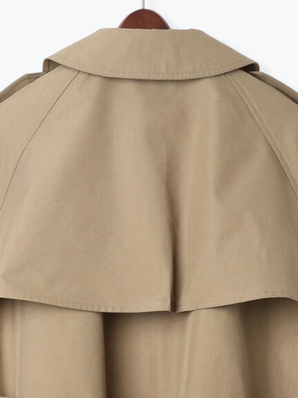 オーバーサイズトレンチコート《2025Autumn catalog vol.2 item》(ベージュ/ブルー)|Te chichi(テチチ)通販