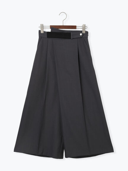 アシメクロップドパンツ(オフホワイト/グレー/ブラウン)|Te chichi(テチチ)通販