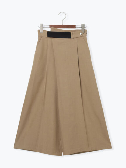 アシメクロップドパンツ(オフホワイト/グレー/ブラウン)|Te chichi(テチチ)通販