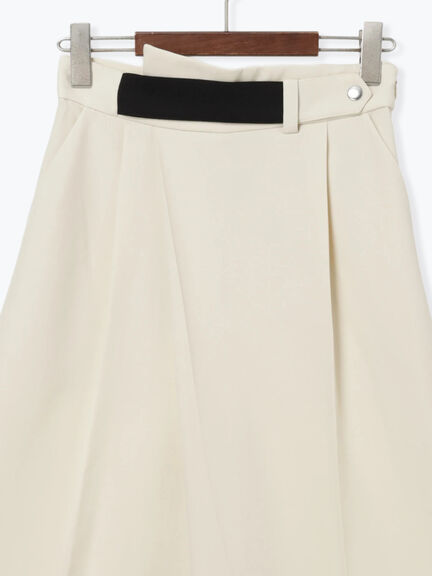 アシメクロップドパンツ(オフホワイト/グレー/ブラウン)|Te chichi(テチチ)通販