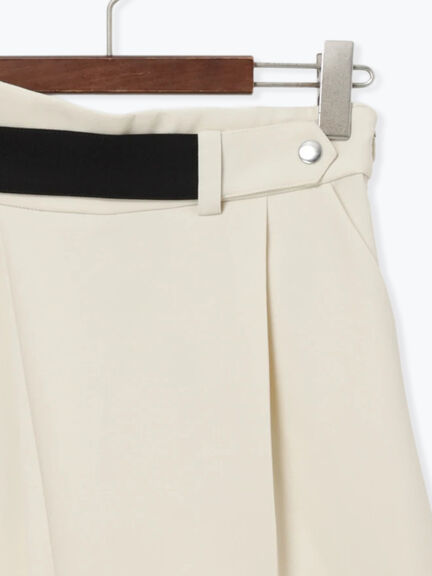 アシメクロップドパンツ(オフホワイト/グレー/ブラウン)|Te chichi(テチチ)通販