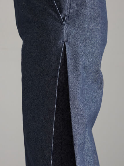 サイドタックデザインパンツ《2025Autumn catalog vol.2 item》(キャメル/ブルー)|Te chichi(テチチ)通販