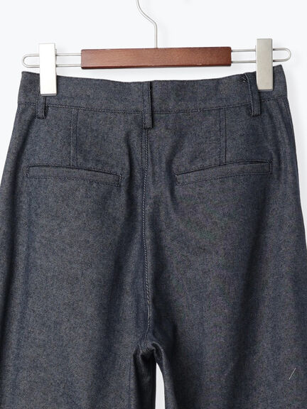 サイドタックデザインパンツ《2025Autumn catalog vol.2 item》(キャメル/ブルー)|Te chichi(テチチ)通販