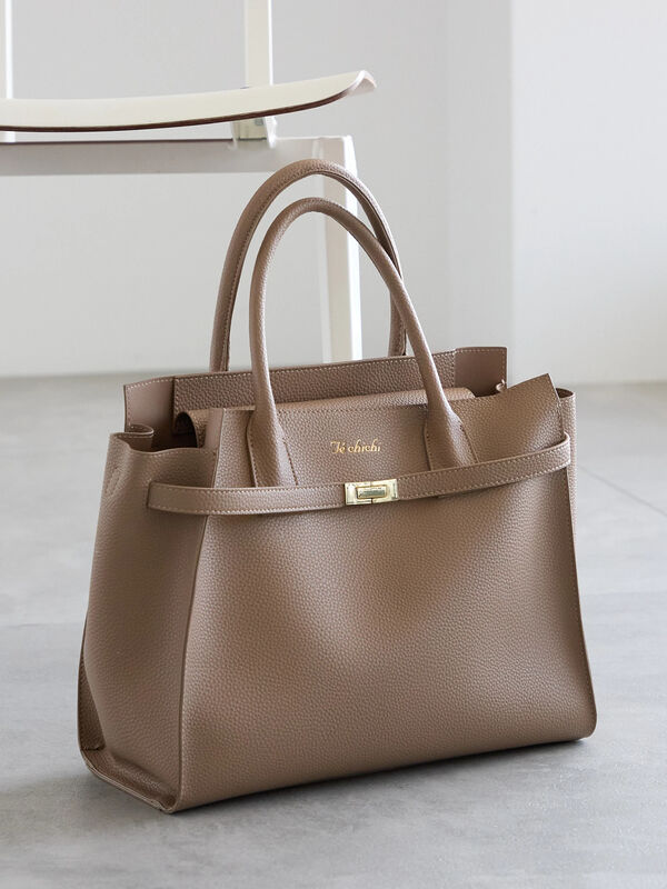 ポイントベルトハンドBAG(キャメル)|Te chichi(テチチ)通販