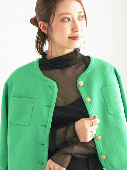 ラメプリーツシアータートルインナー(シルバー/ブラック/ピンク)|Te chichi(テチチ)通販