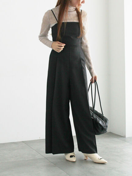 ラメプリーツシアータートルインナー(シルバー/ブラック/ピンク)|Te chichi(テチチ)通販