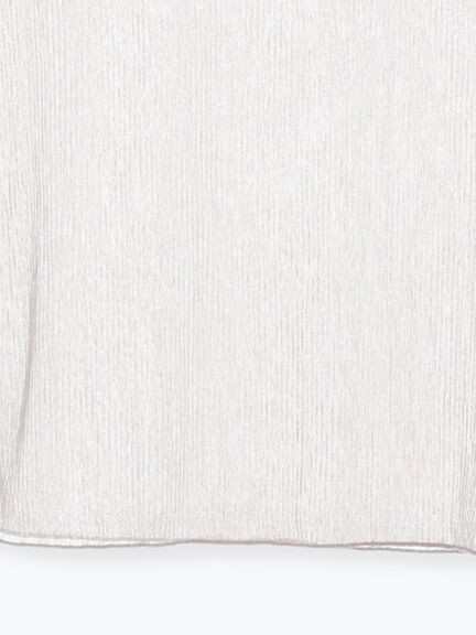 ラメプリーツシアータートルインナー(シルバー/ブラック/ピンク)|Te chichi(テチチ)通販