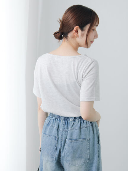 ドレープネックトップス(グレー/ブラック/ブラウン)|Te chichi TERRASSE(テチチ テラス)通販