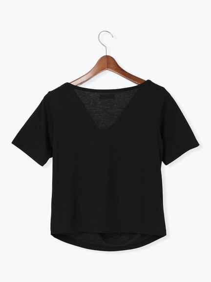 ドレープネックトップス(グレー/ブラック/ブラウン)|Te chichi TERRASSE(テチチ テラス)通販