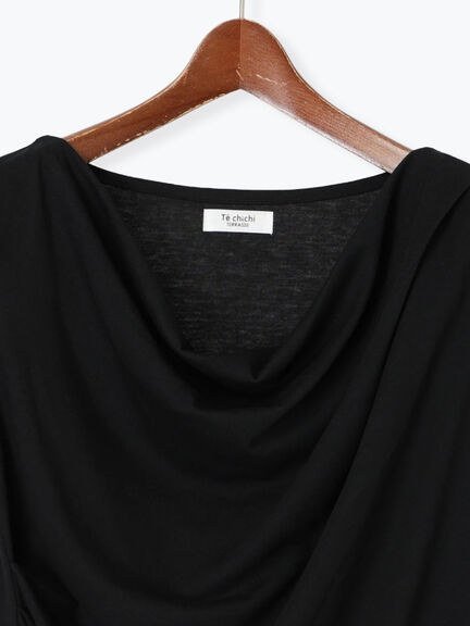 ドレープネックトップス(グレー/ブラック/ブラウン)|Te chichi TERRASSE(テチチ テラス)通販